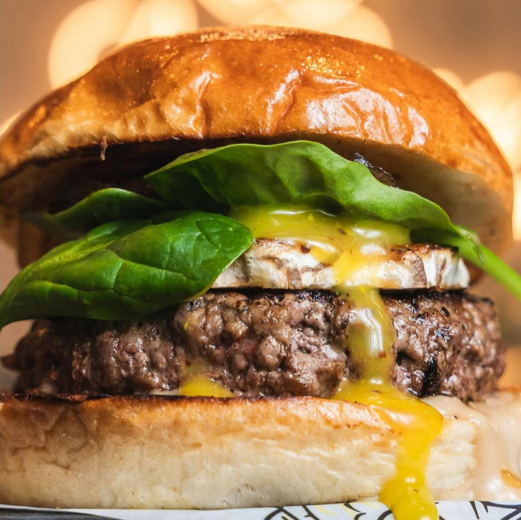Hamburguesa cabra loca